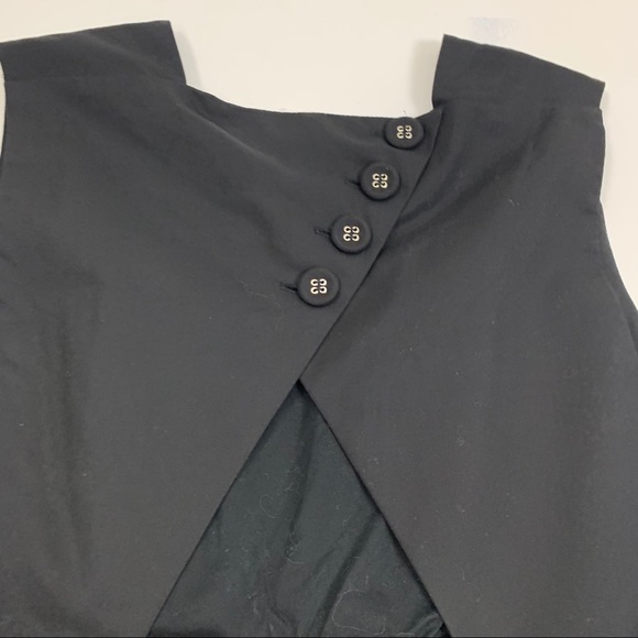 Sportmax Code Black Sleeveless Keyhole Dress 10 - Picture 7 of 9